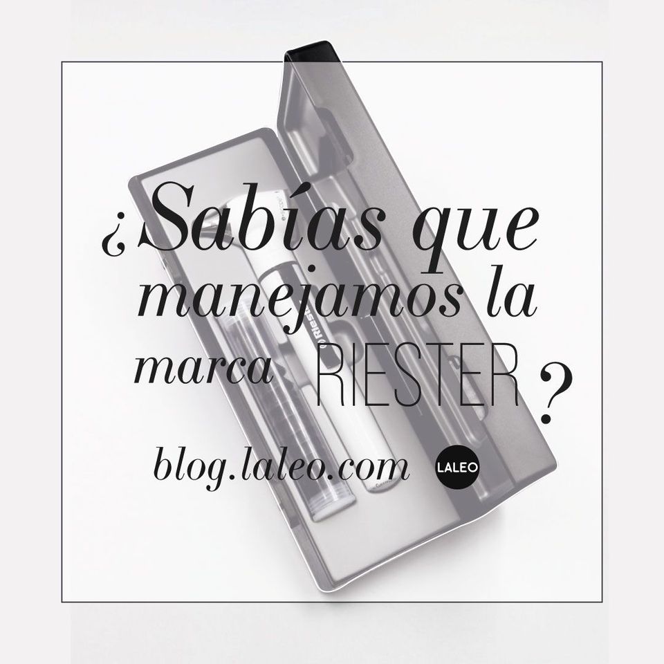 Sabías que manejamos la marca Riester?