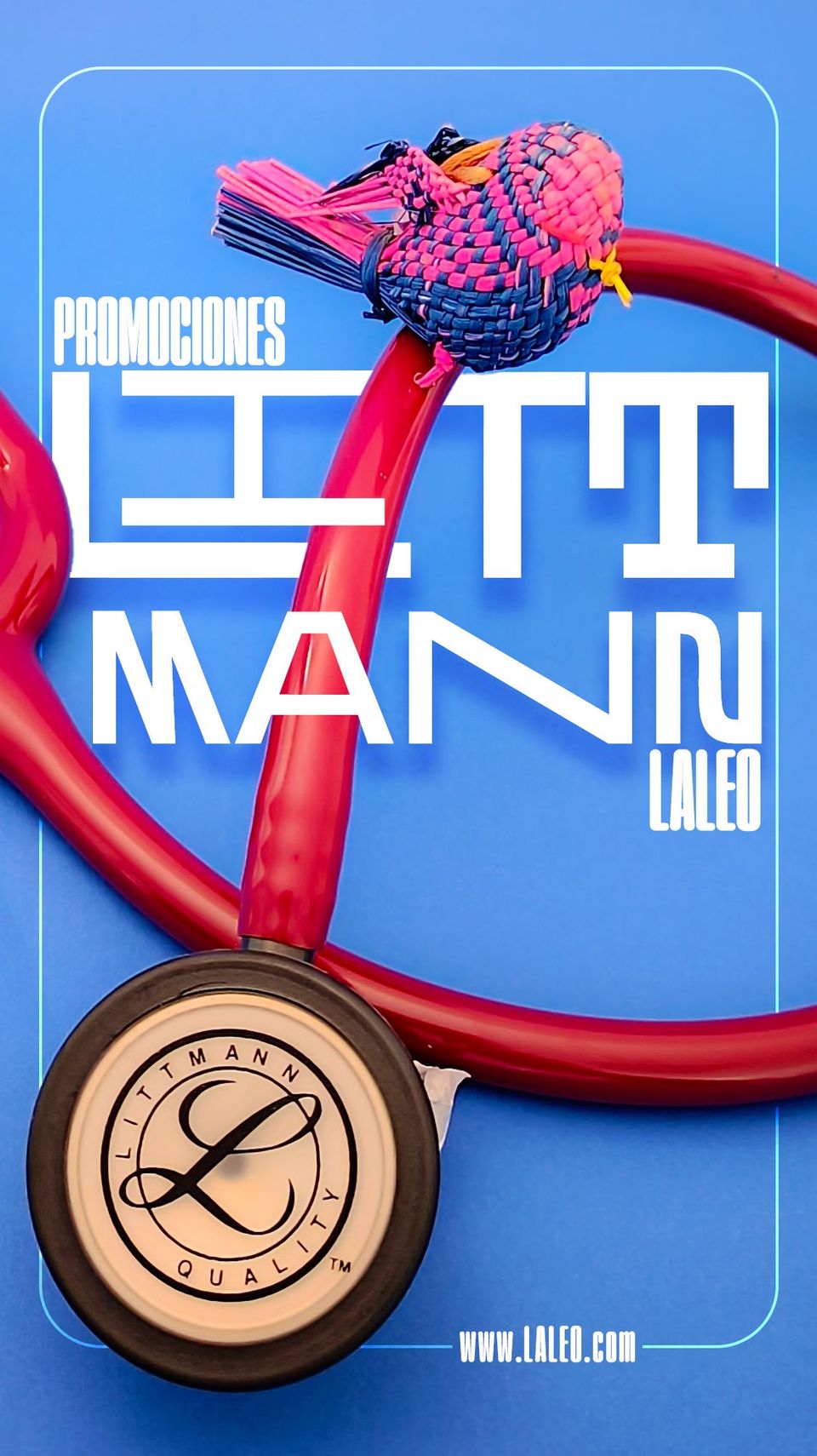 Los estetoscopios Littmann están disponibles en la tienda LaLeo