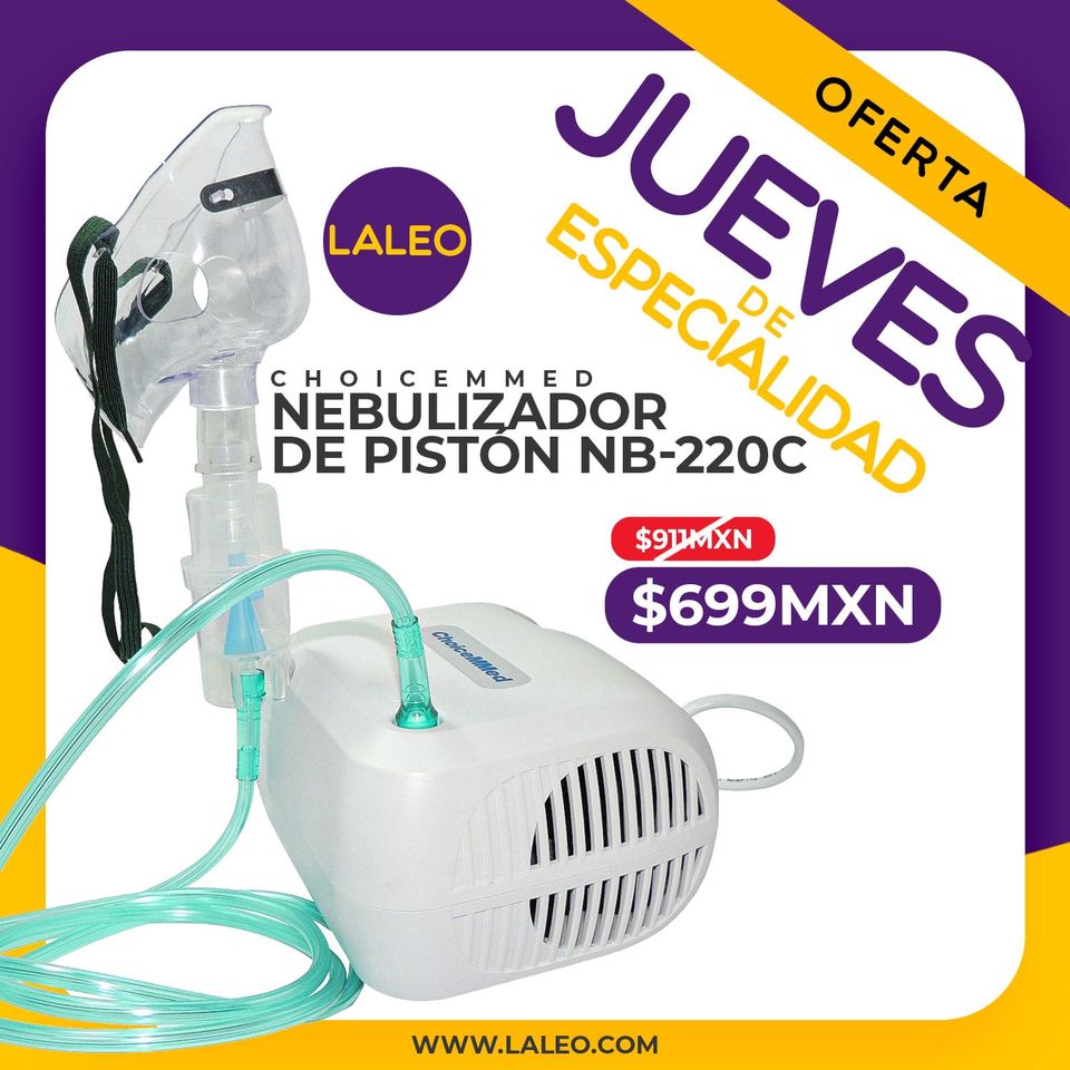 Nebulizador de pistón ChoiceMMEd NB-220C