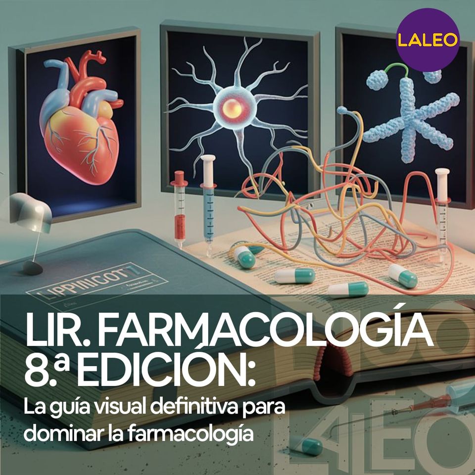 LIR. Farmacología 8.ª edición: La guía visual definitiva para dominar la farmacología