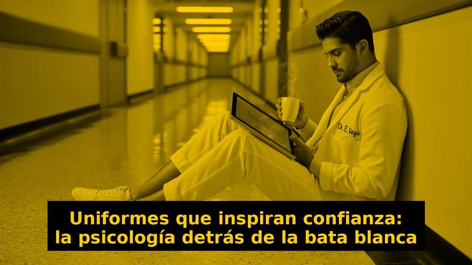 🩺 Uniformes que inspiran confianza: la psicología detrás de la bata blanca