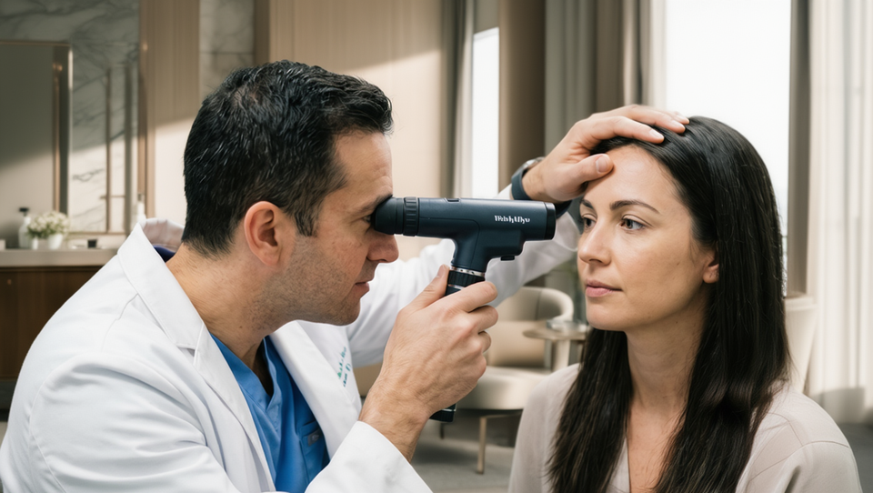 ¿Cómo se usa el Oftalmoscopio PanOptic™?