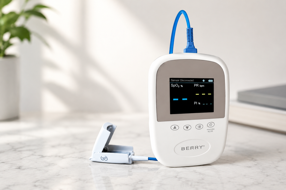 Oxímetro LED Berry Med: Monitoreo de Oxigenación para Toda la Familia, Desde Neonatos Hasta Adultos