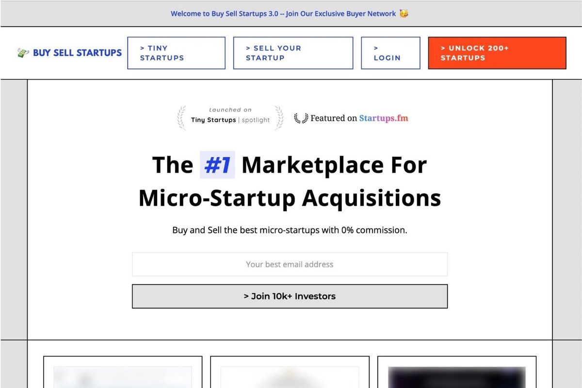 BuySellStartups