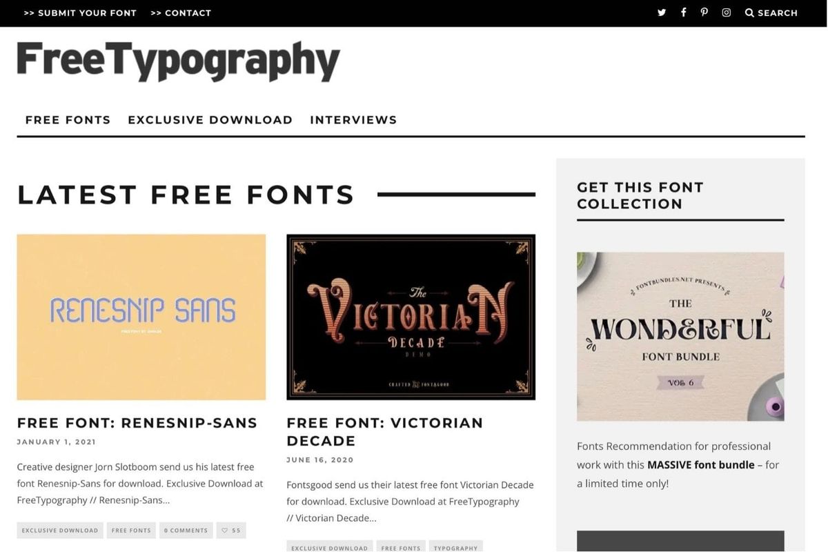 FreeTypography