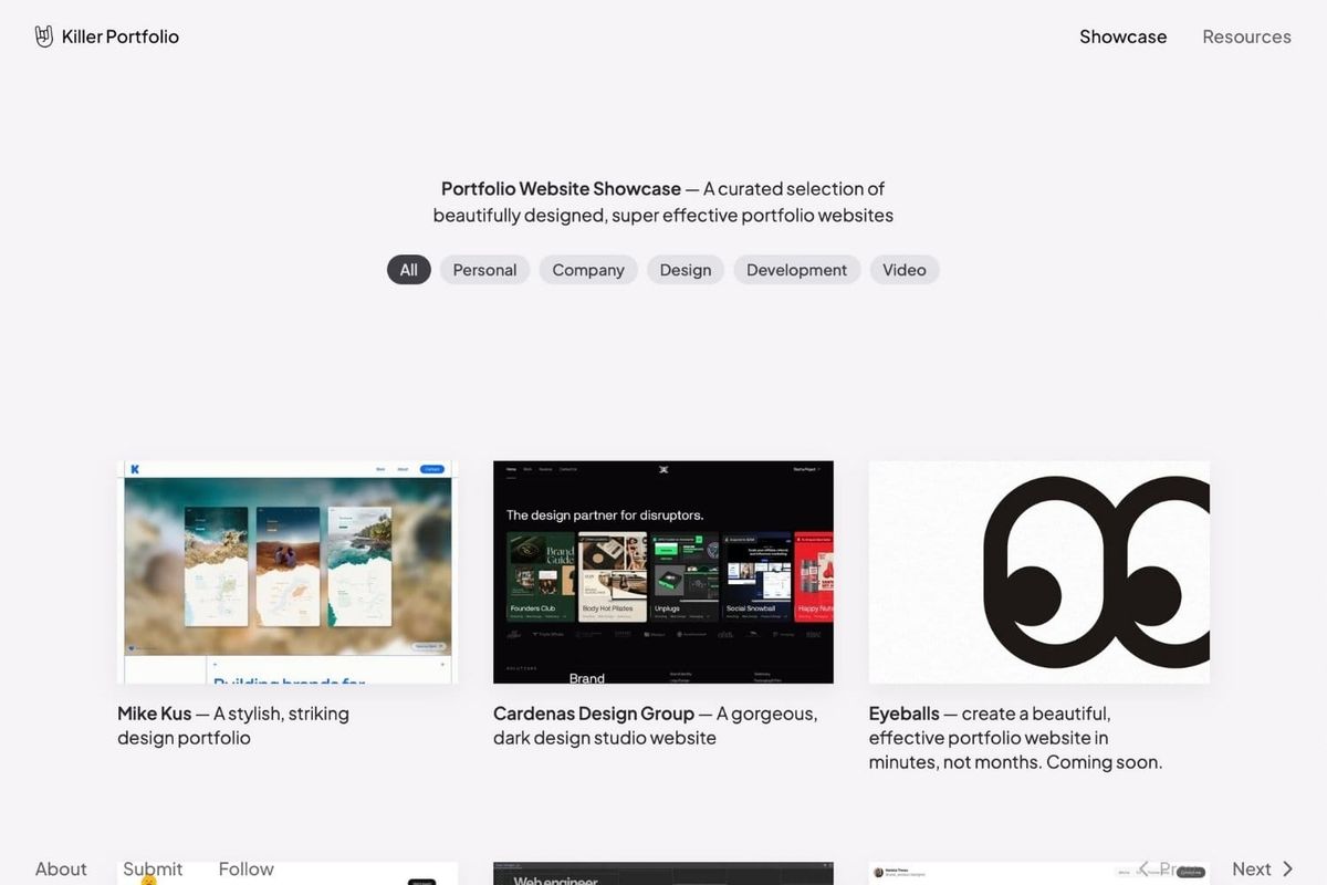 Killerportfolio