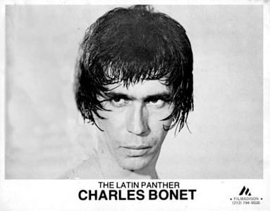 headshot of actor Charles Bonet, "The Latin Panther"