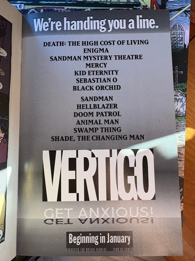 Vertigo: Get Anxious! (Again!)