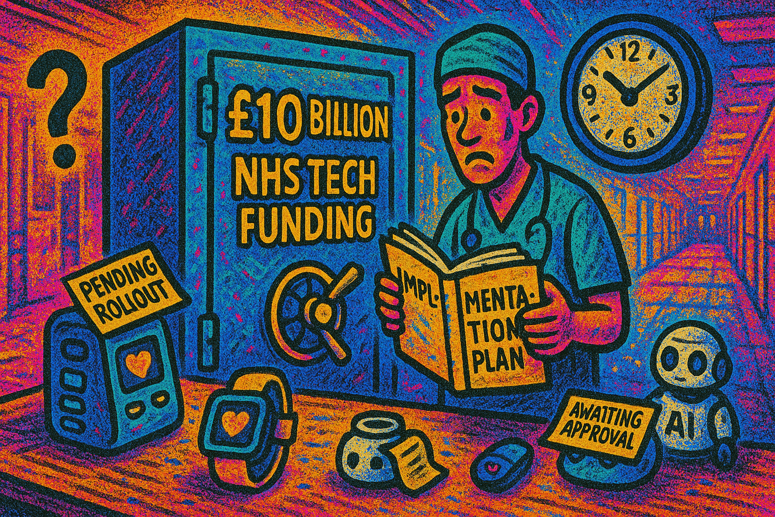 £10 Billion NHS Tech Bet: High hopes and broadband dreams