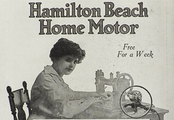 Hamilton Beach Home Motor ad