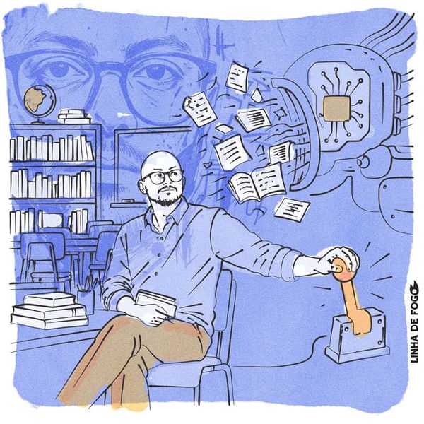 A IA produz um conhecimento médio medíocre e um bloqueio do conhecimento novo