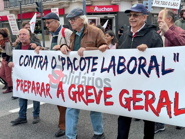 Manifestação Pacote Laboral