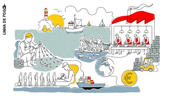 O sector das pescas em Portugal:  altos lucros para alguns, baixos salários para a maioria