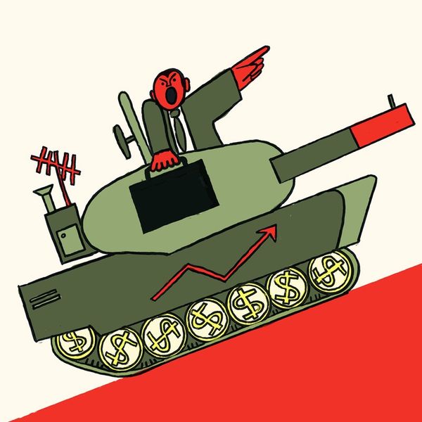 Os lucros da guerra: o complexo militar-industrial