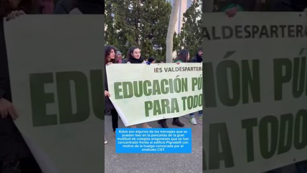 Greve no ensino secundário no Estado espanhol