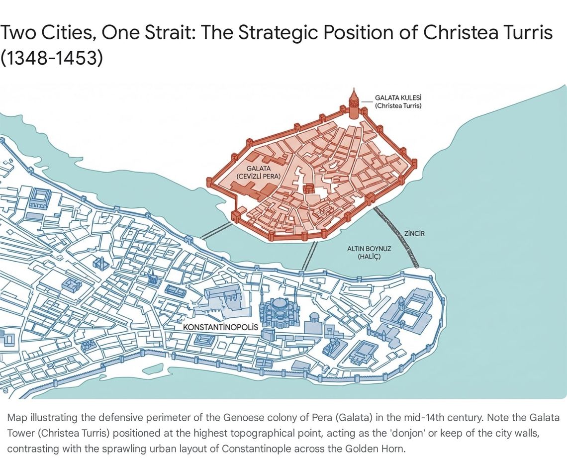 The Stone Palimpsest: Galata Tower and the Persistence of Medieval Genoa in Ottoman Istanbul