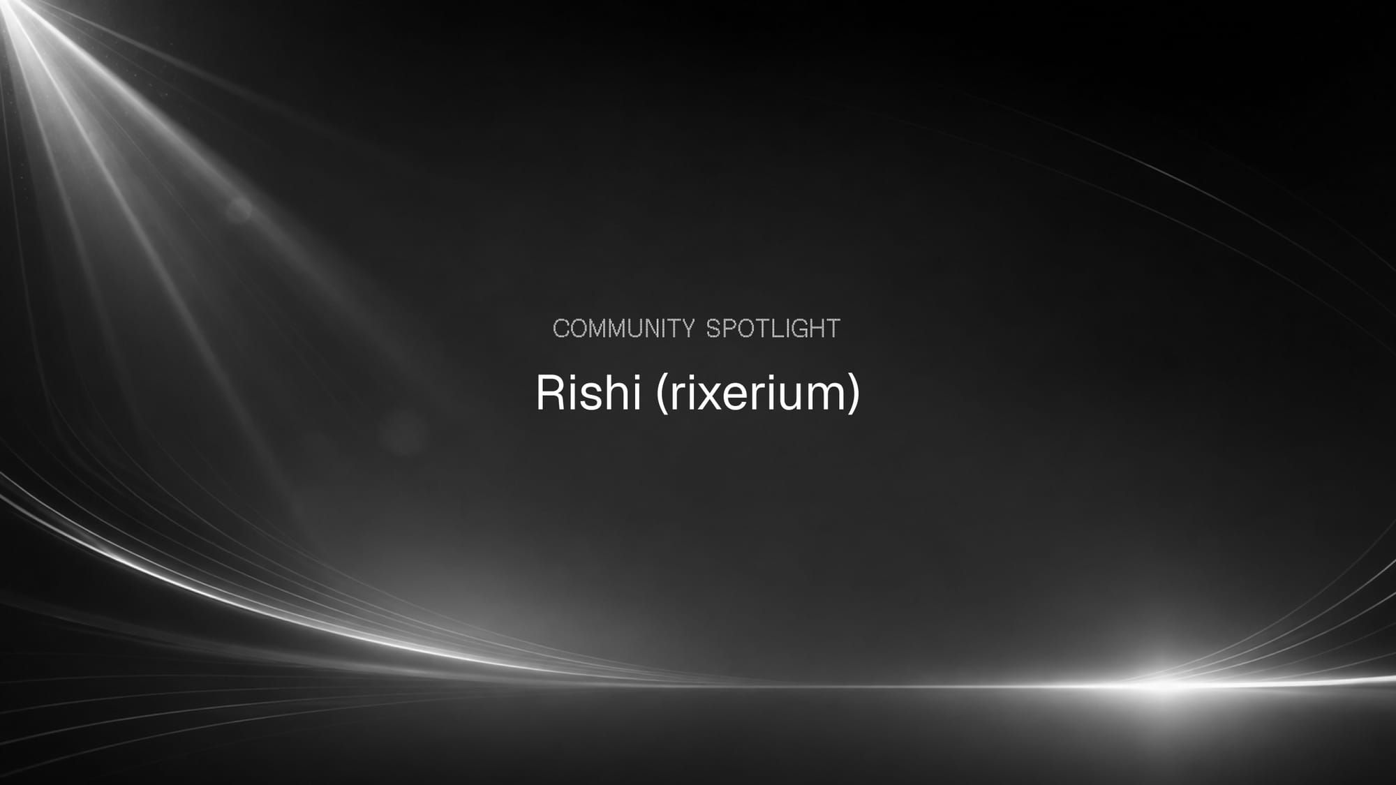 Community Spotlight: Rishi (@rxerium) — ProjectDiscovery Blog