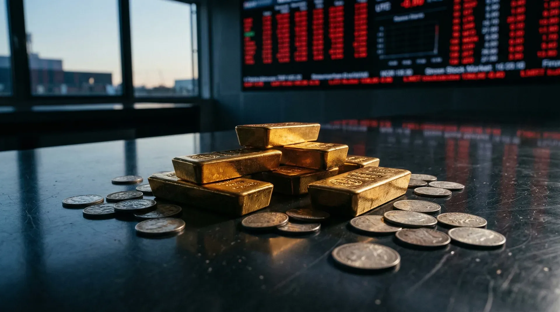 Goud en zilver kelderen: edelmetalen falen als safe haven te midden van Iran-onrust
