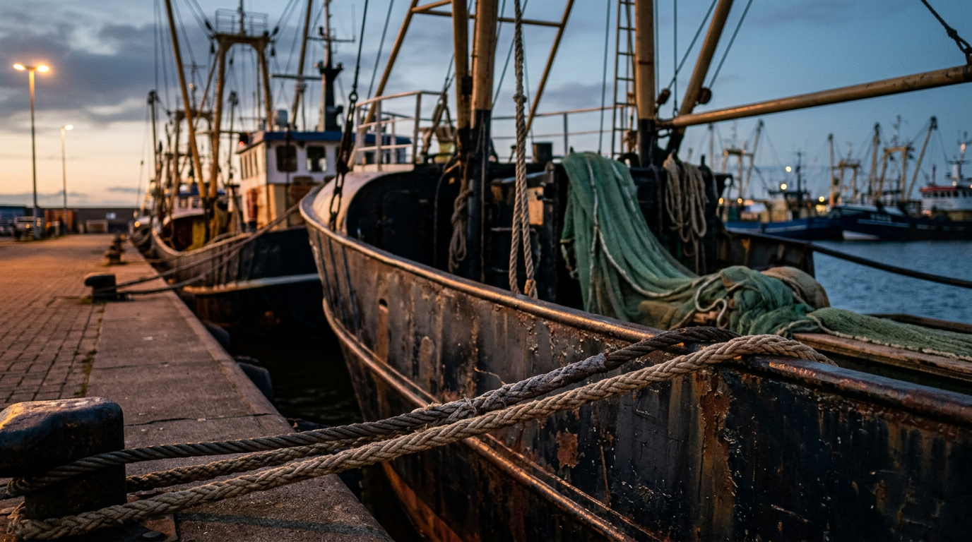 Nederlandse vissers zien 140 miljoen aan noodsteun in zicht komen, maar Erkens houdt de boot af