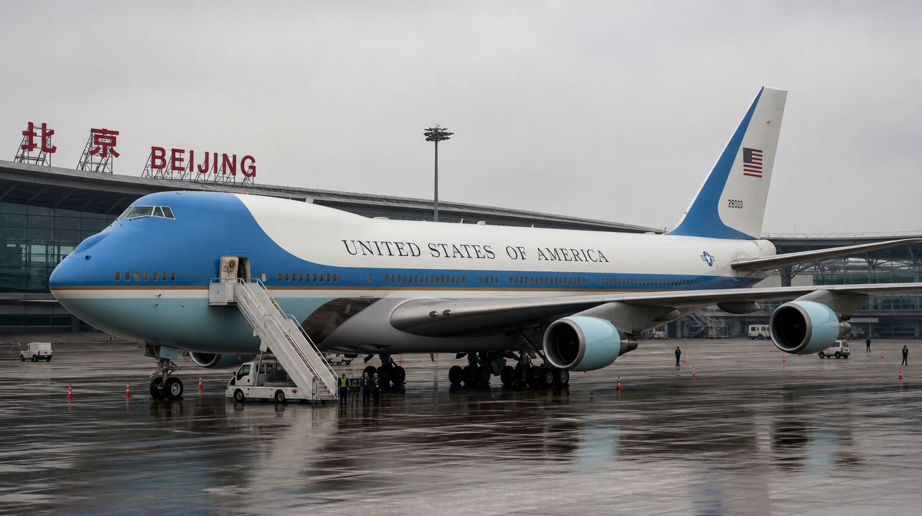 Trump reist naar China met 17 CEO's: Apple, Tesla, BlackRock en Boeing in de delegatie