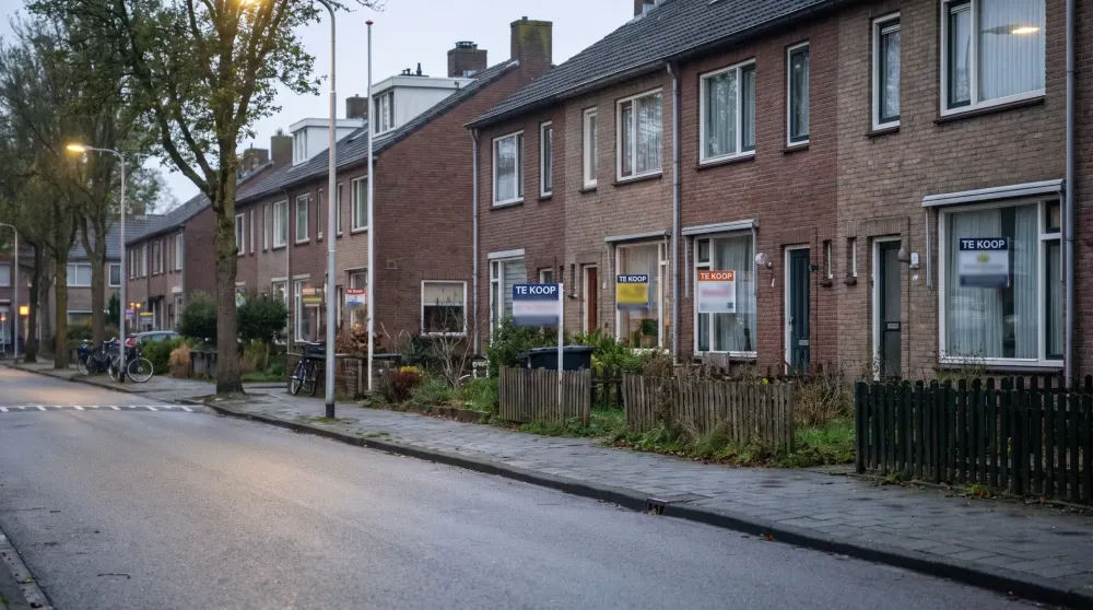Woningprijzen koelen verder af: +4,1% in juni, tempo ruim gehalveerd sinds piek Afbeelding bij bericht