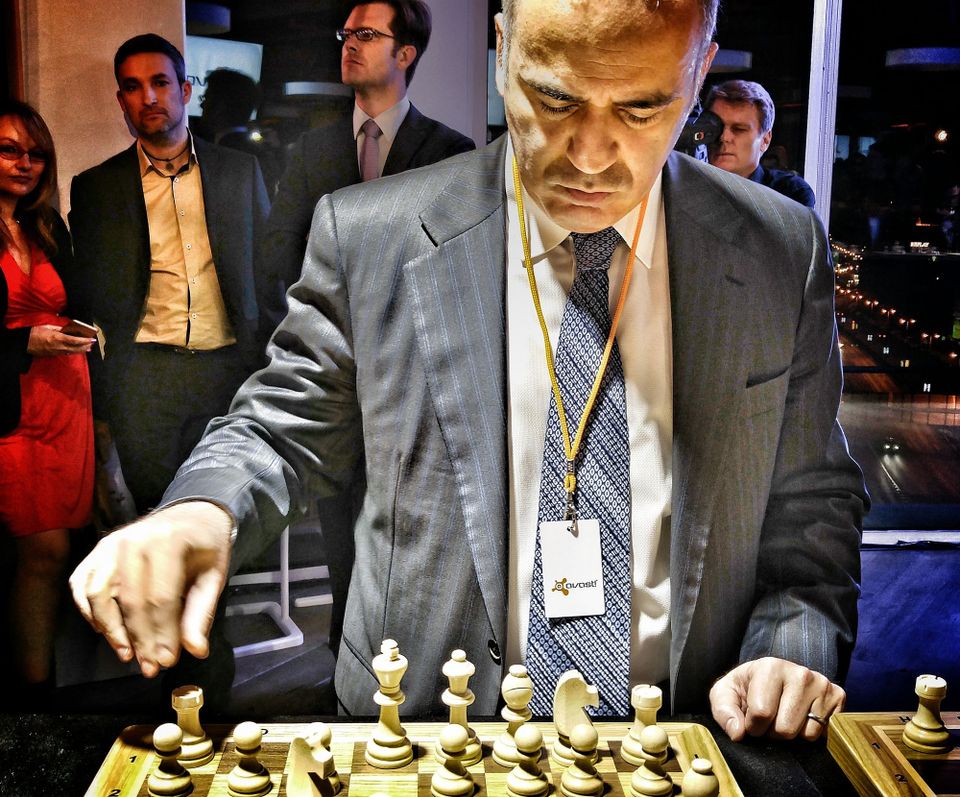 What it’s like to play chess master Garry Kasparov