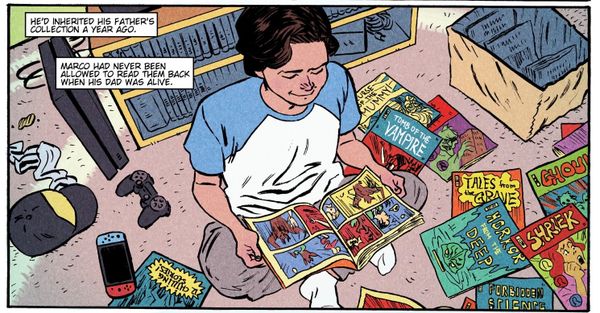 Summer Is For Reading Scary Comics