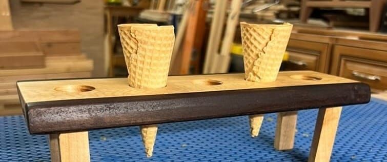 ice cream cone caddy v0