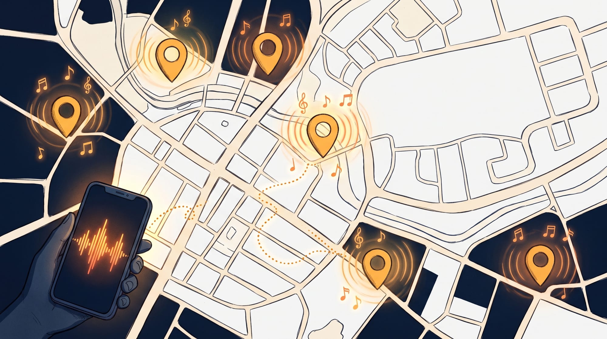 Found Sounds: Building a Music Map From the Songs My iPhone Hears