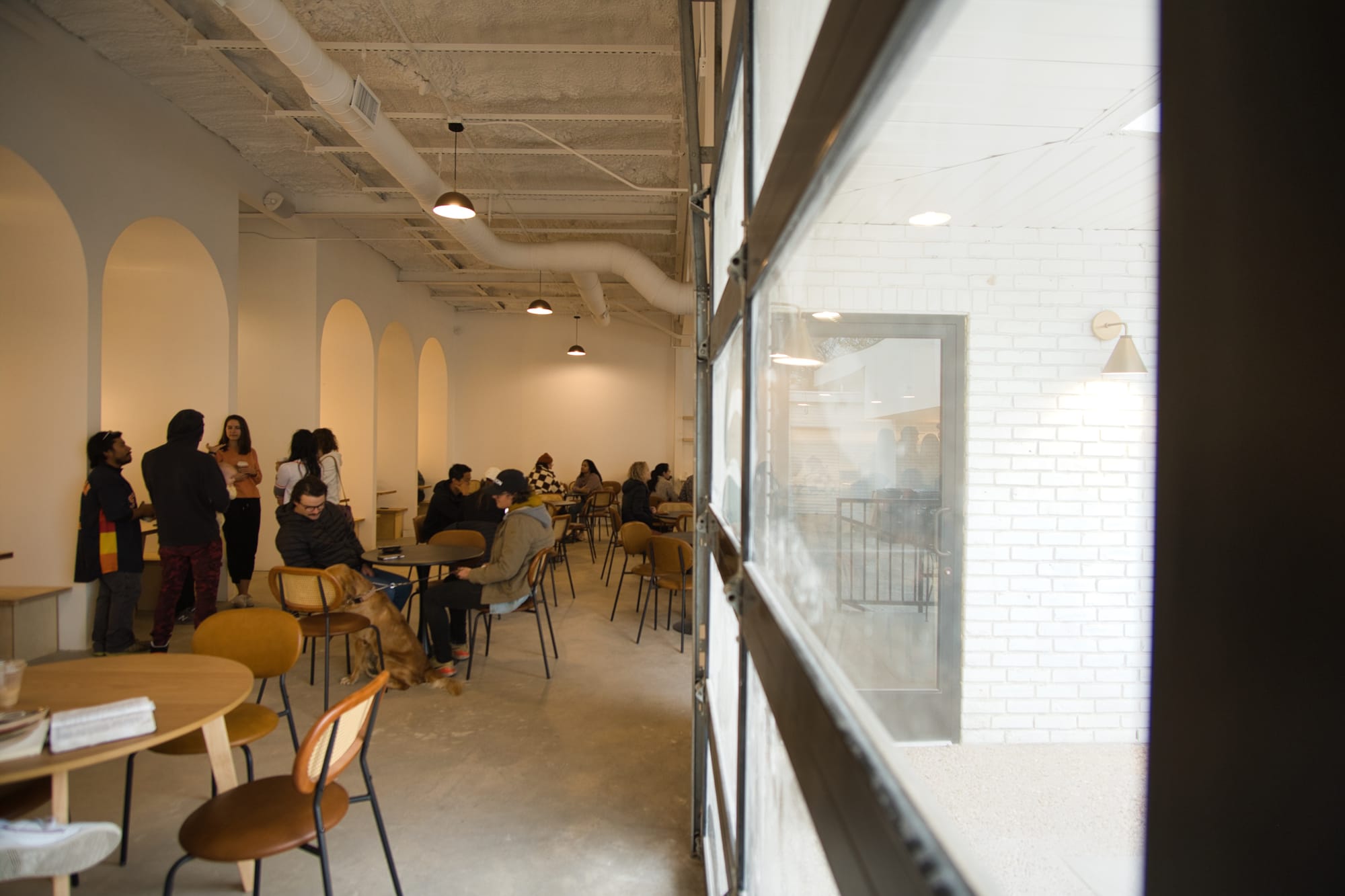 Garage-Style Door at For Keeps - Photo by ExpertTexan.com