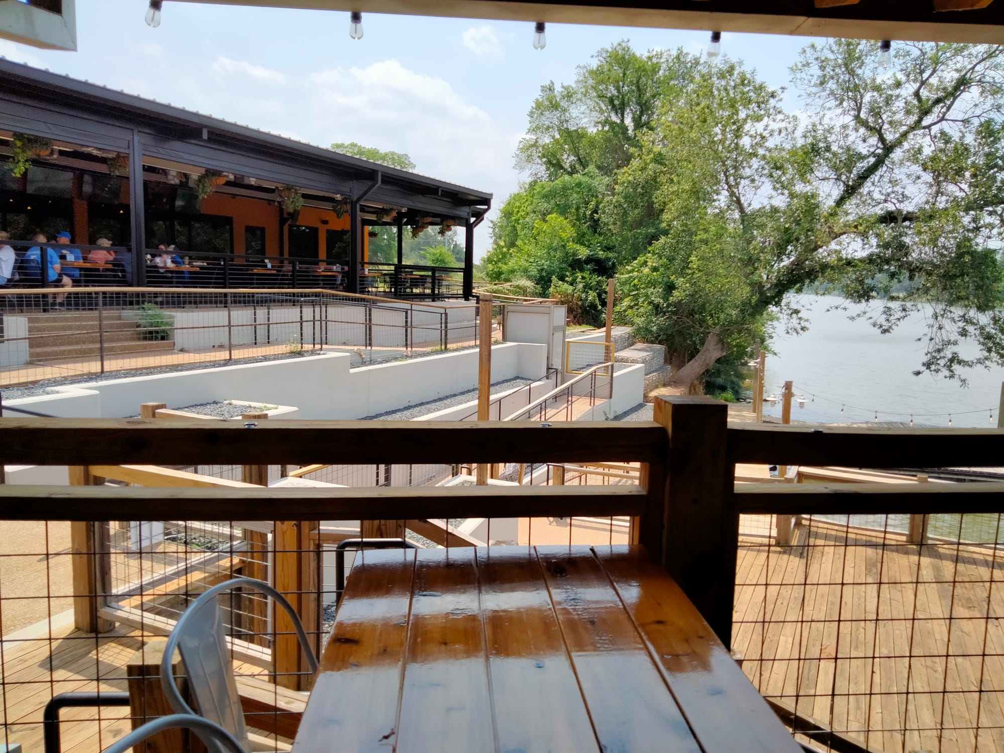 Slow Rise Slice House Pizza on the banks of the Brazos River in Waco, TX