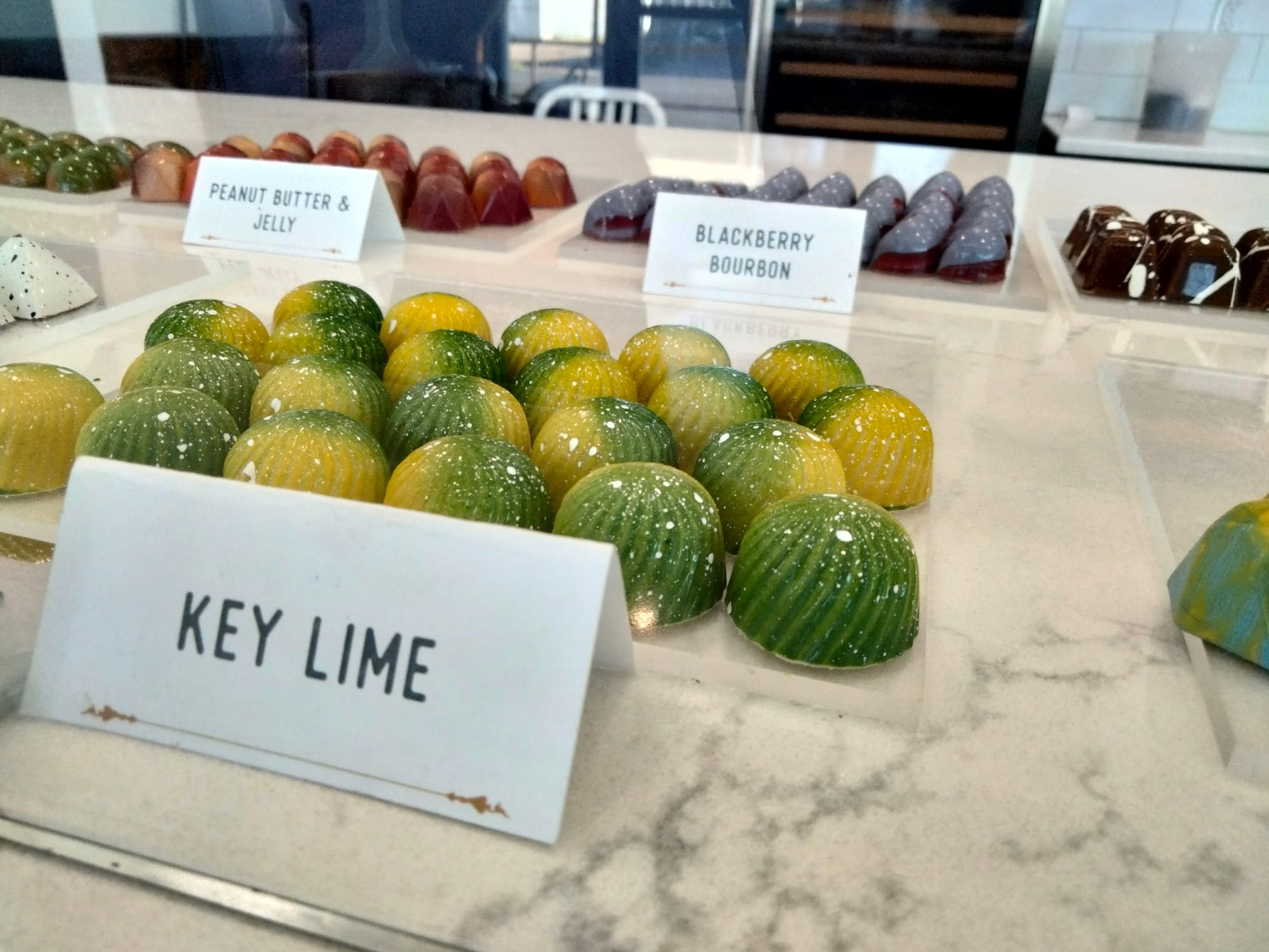 Key Lime Designer Chocolates at Splendid Oaks in Waco, TX