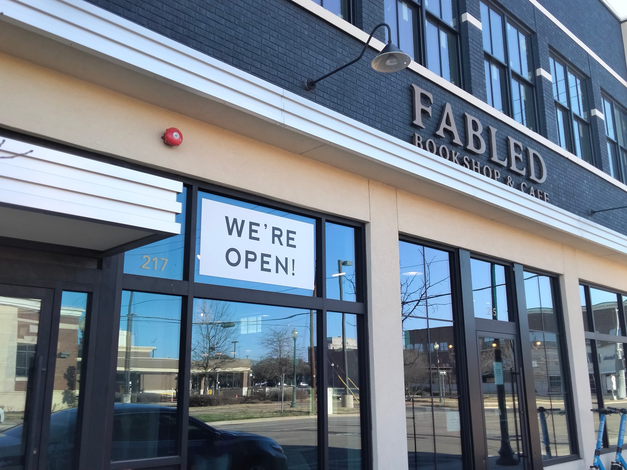 Fabled Bookshop & Cafe storefront