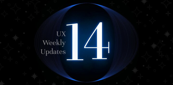 UX Weekly Update (14)