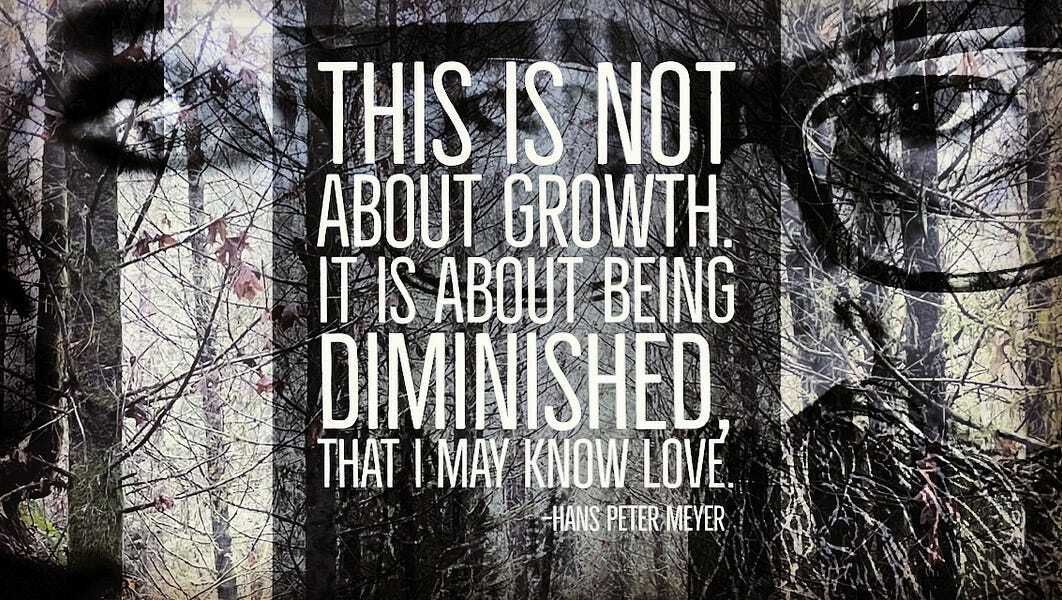 ALWAYS THIS: HOW AM I STANDING IN THE WAY OF LOVE?