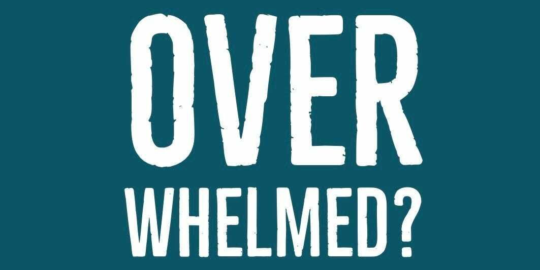 ON THE EDGE OF OVERWHELMED I SLOW DOWN AND ...