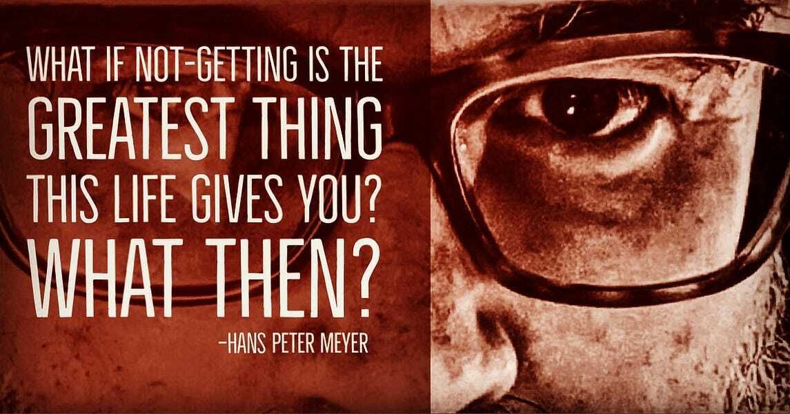 MY TRUE HEART KNOWS & IT IS NOT STRIVING