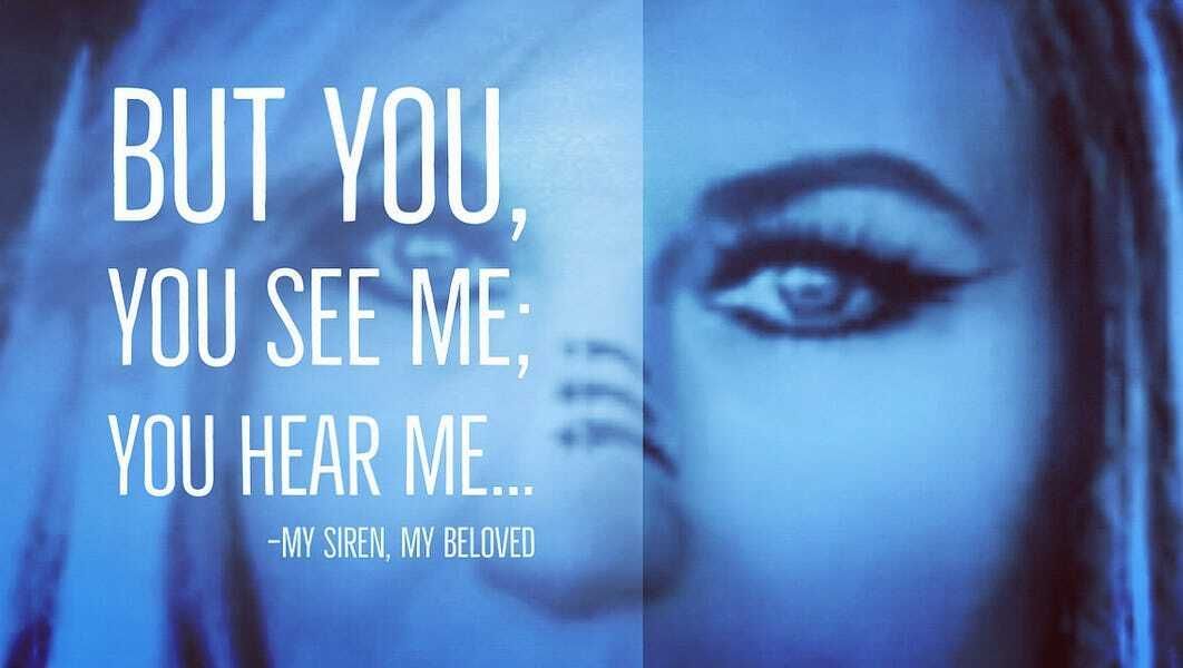 SHE CALLS ME & BREAKS MY HEART OPEN