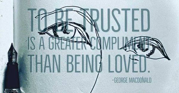 I AM TRUSTED, TO BE HER WITNESS