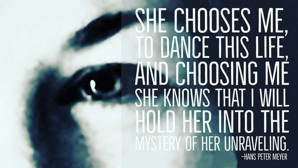 SHE YEARNS TO BE DANCED INTO HER UNRAVELING