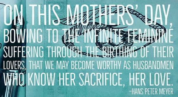 I BOW TO HER SUFFERING, TEACHING ME TO LOVE