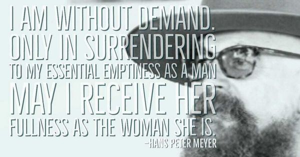 EMPTY, WITHOUT NEEDS