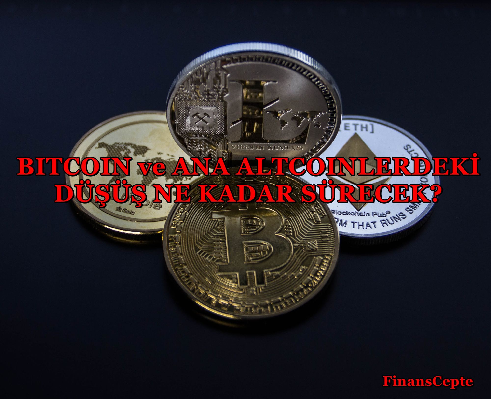 DÜŞÜŞ EĞİLİMİ GÖSTEREN KRİPTO PARALARDA BUGÜN: BTC ve ALTCOINLER