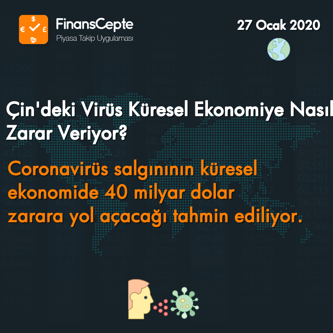 ÇİN'DEKİ VİRÜS KÜRESEL EKONOMİYE NASIL ZARAR VERİYOR?