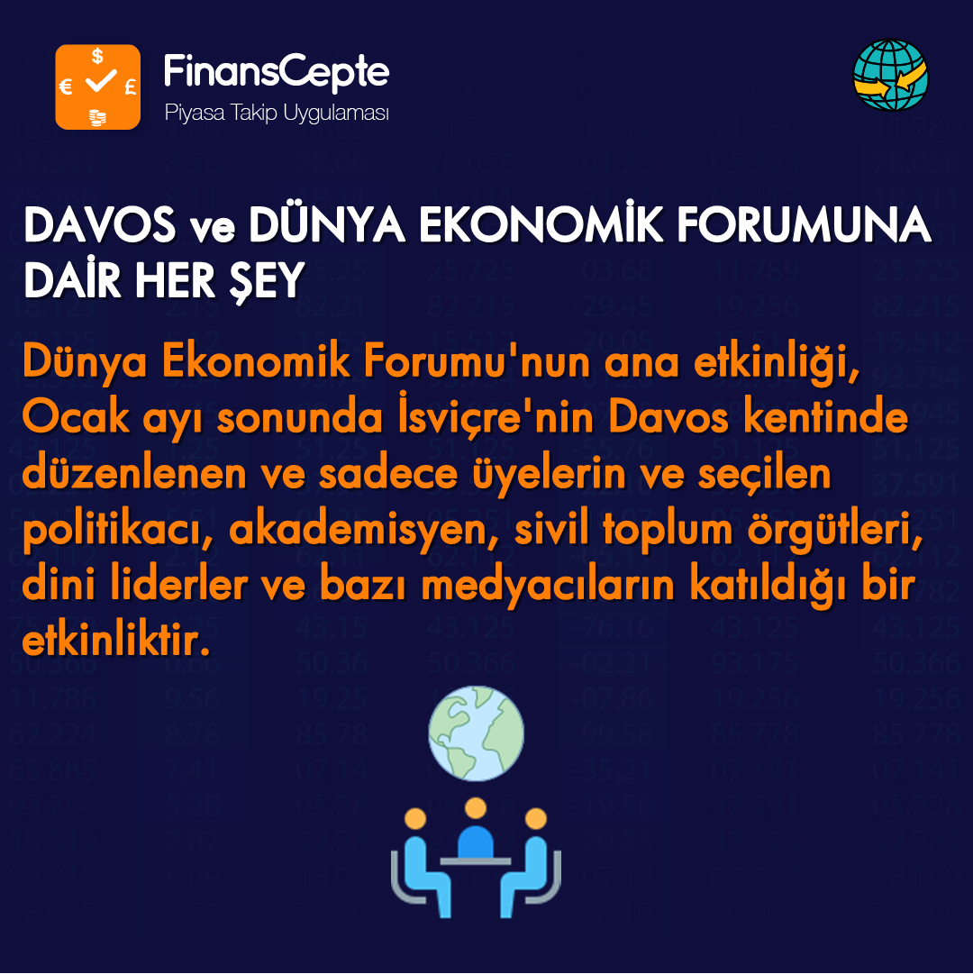 DAVOS ve DÜNYA EKONOMİK FORUMU HAKKINDA HER ŞEY