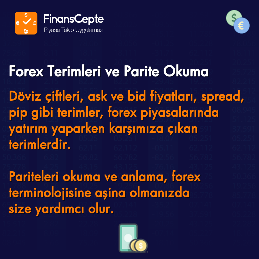 PARİTELER NASIL OKUNUR?