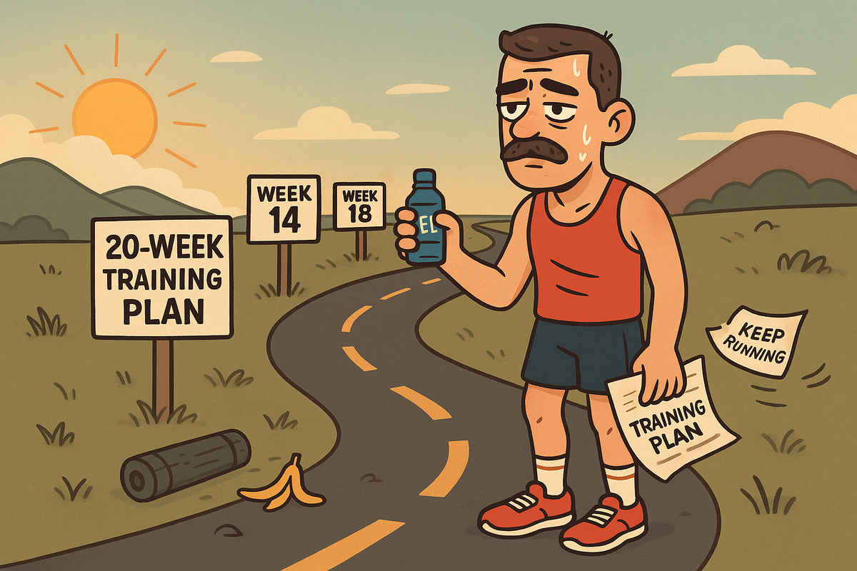 Is a 20 week marathon training plan too long?