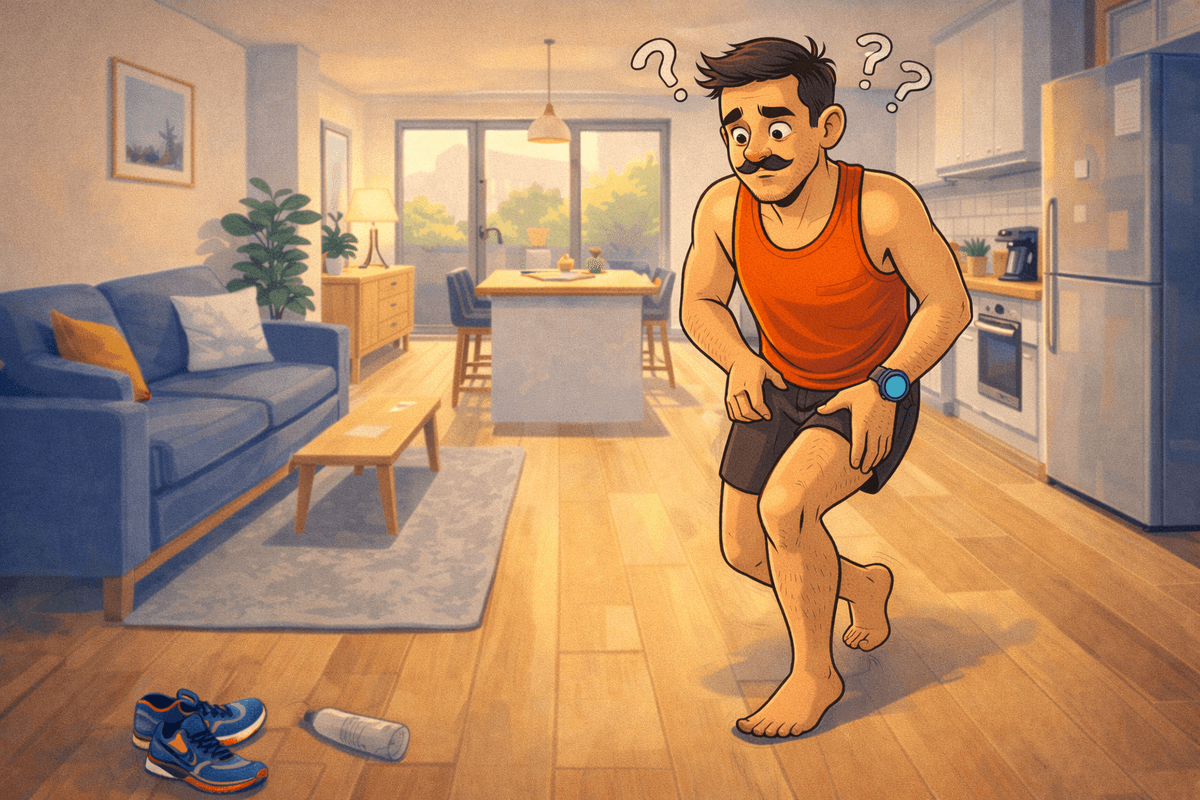 Is it an injury or just marathon training?