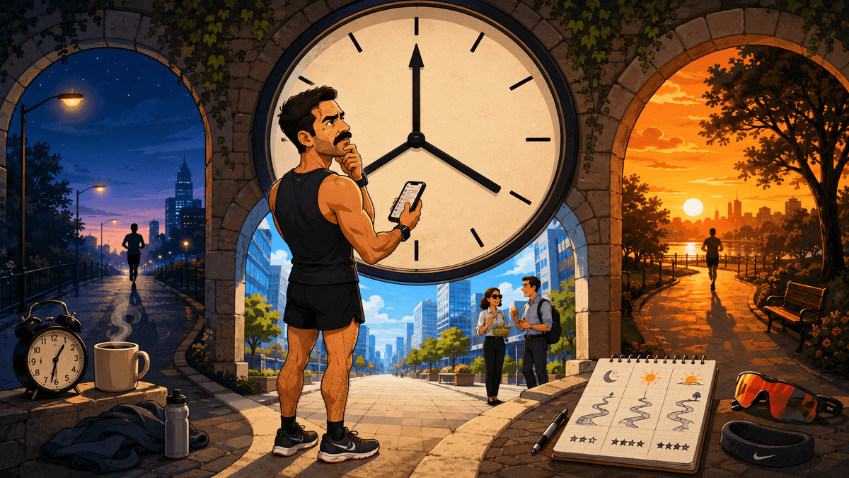 What time of day is best to run?