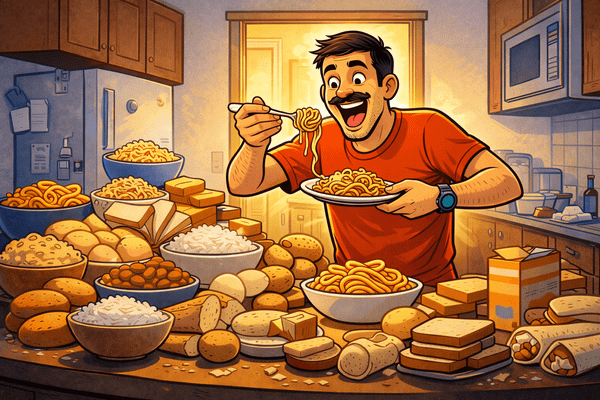 How not to carb load